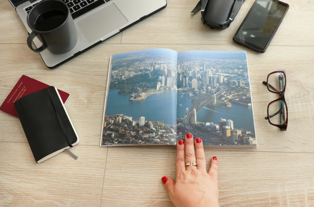 Travel essentials for business trips – organized on the go